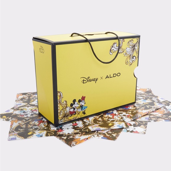 Disney X Aldo Stiletto Pump Heels Mickey and Minnie D100Stessy New in box - Picture 16 of 16